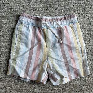 Janie and Jack Multicolor Striped Shorts